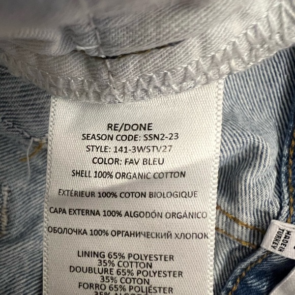 Re/done Denim Jeans - Picture 5 of 5